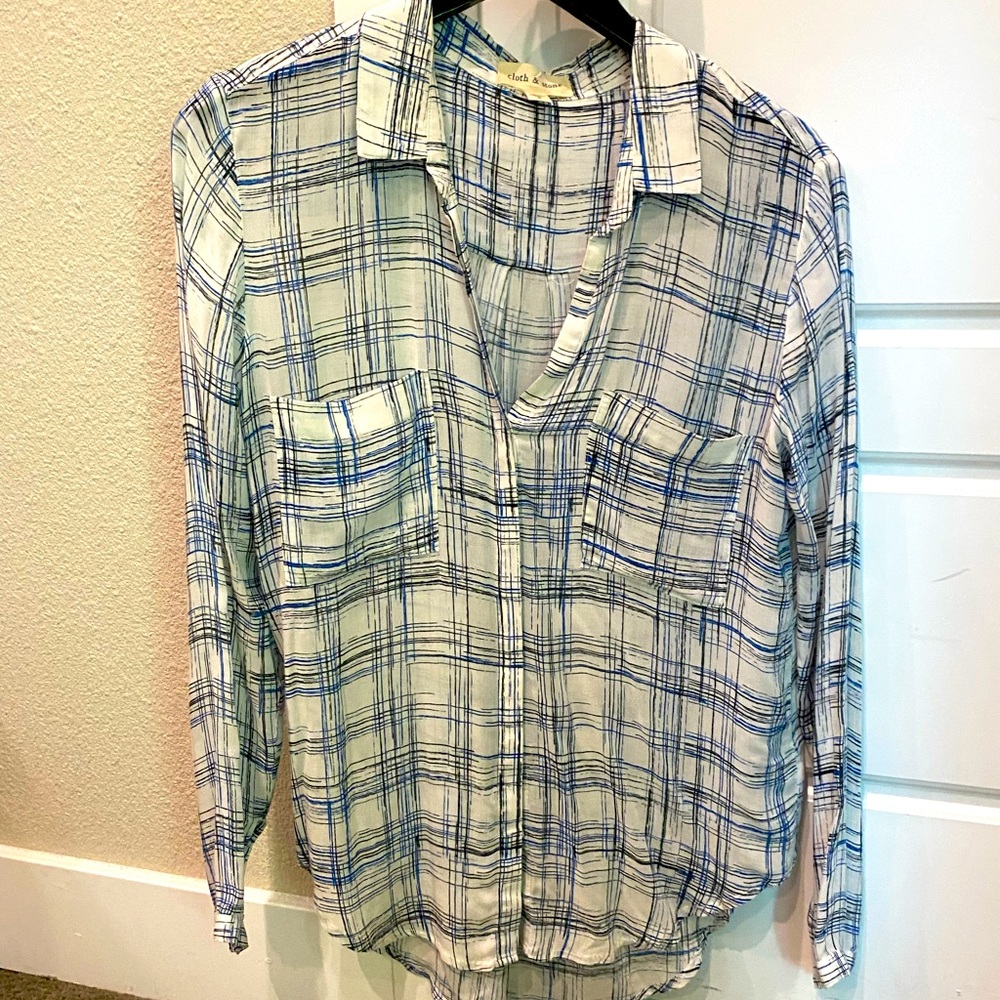 Cloth and Stone blouse from Anthropology.